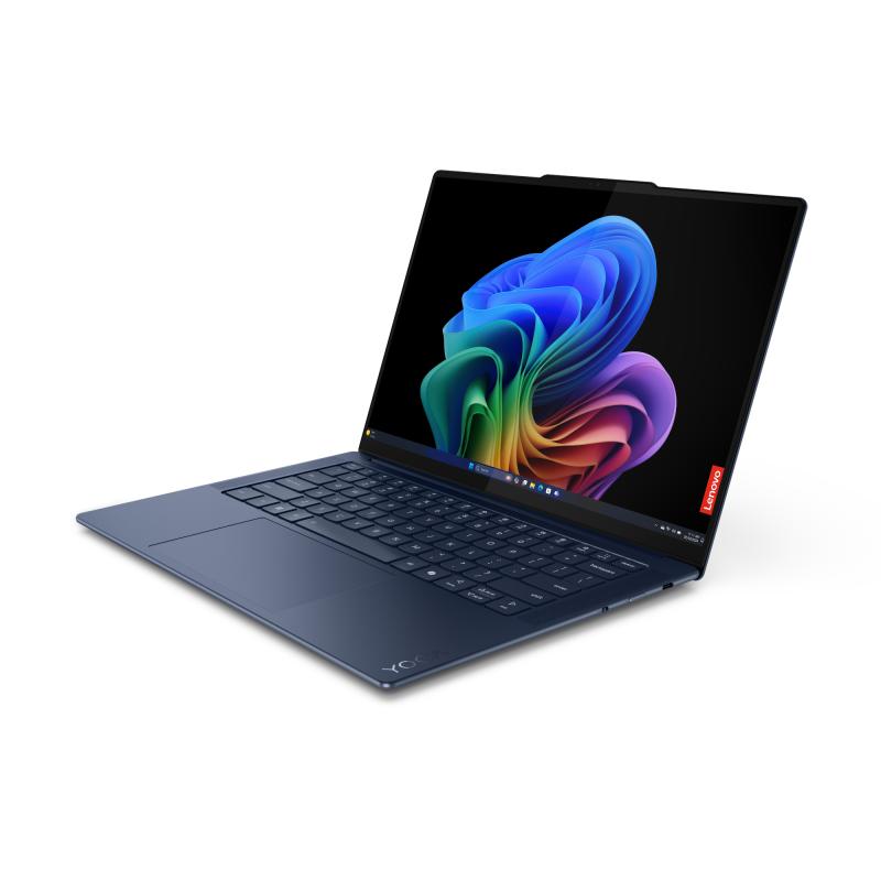 Lenovo Yoga Slim 7 14Q8X9 Copilot+ PC Qualcomm Snapdragon X1E-78-100 Computadora portátil 36.8 cm (