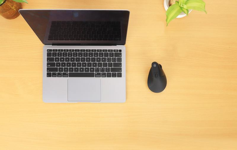 Manhattan 190336 ratón Oficina Diestro RF inalámbrico Óptico 1600 DPI