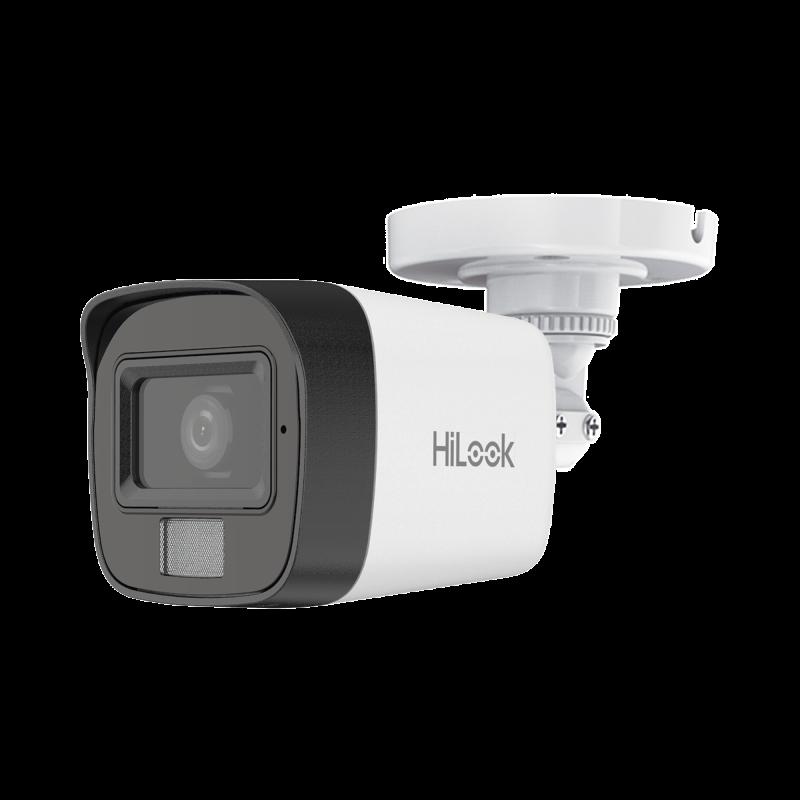 [Dual Light] Bala IP 4 Megapixel / Lente 2.8 mm / Ángulo de visión 104° / 20 mts IR + 15 mts Luz 