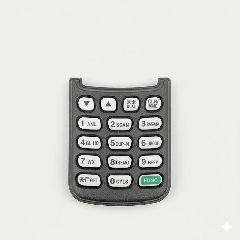 Teclado para tapa frontal de radio IC-A14 893-0074-370