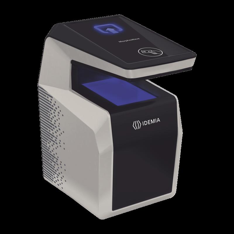 Lector de huella MorphoWave Compact /Prox HID/iClasss/Mifare/Desfire card reader and HID Mobile Acce