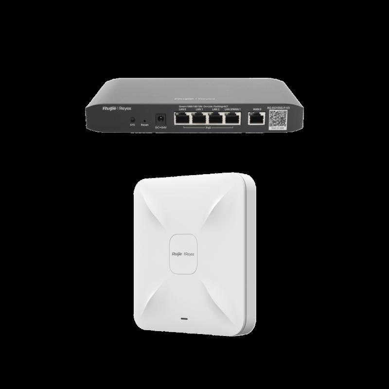 Equipos Ruijie DEMO Ideal para Probar Integraciones de Redes en Oficina / Hotel con WiFi 5 RG-DEMO-E