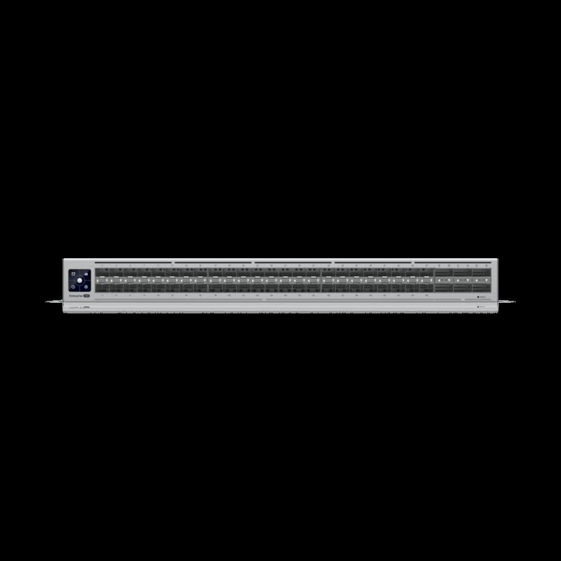 UniFi Switch Enterprise Campus Aggregation, Capa 3, 48 puertos Etherlighting SFP28 de 40G/100G, 6 pu