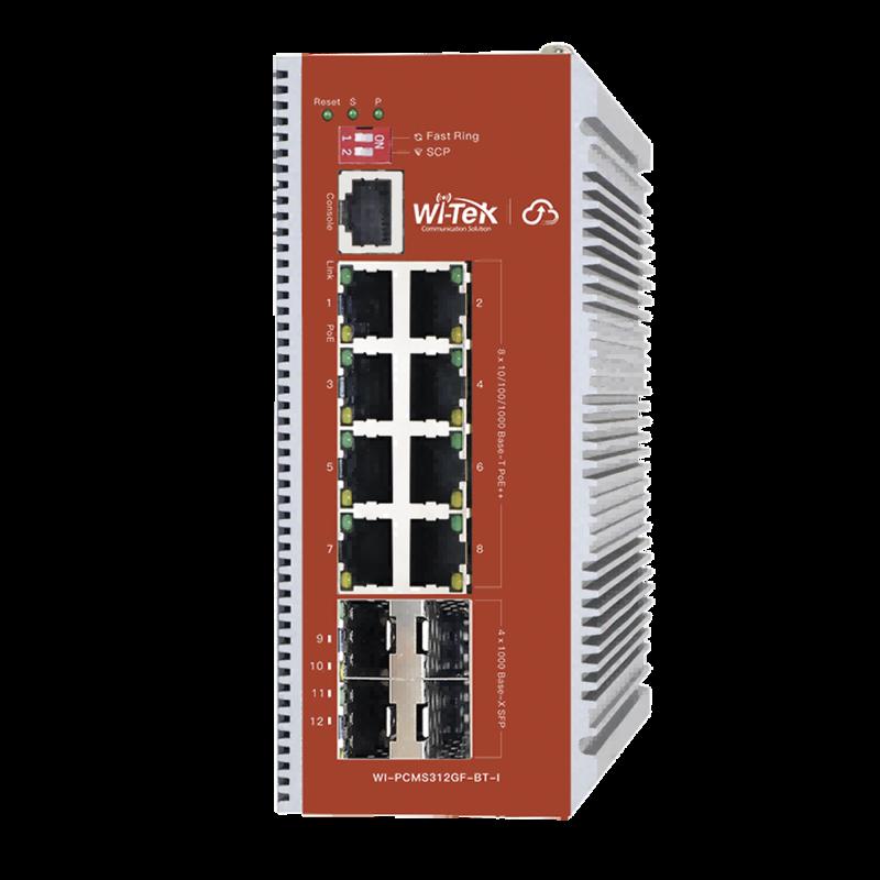 Switch L2+ PoE Industrial / Administración Cloud-Web-CLI / 8 Puertos PoE af/at/bt 100/1000 Mbps / 2
