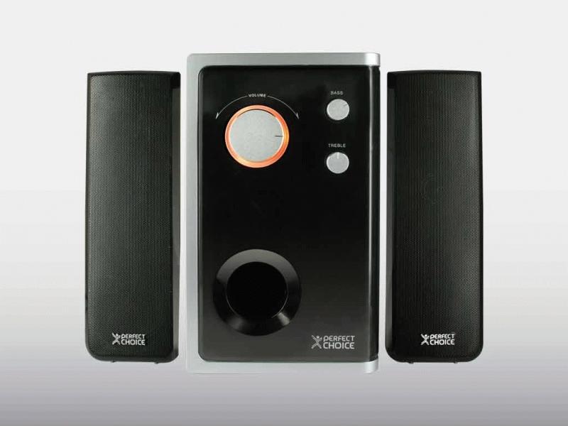 Perfect Choice Bocinas 2.1 Elite Multimedia 1200 W