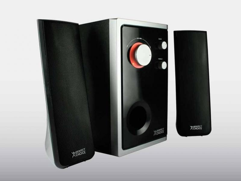 Perfect Choice Bocinas 2.1 Elite Multimedia 1200 W
