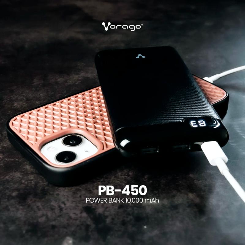 Vorago PB-450 Ión de litio 10000 mAh Negro