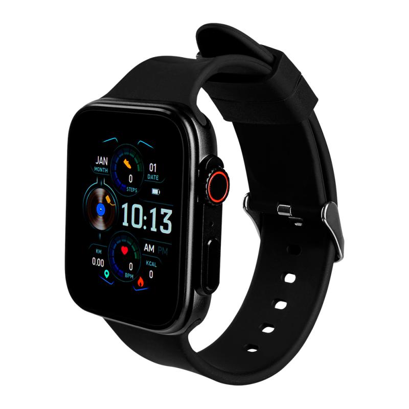 Vorago SW-500 reloj inteligente y deportivo AMOLED 45 mm Digital Pantalla táctil Negro