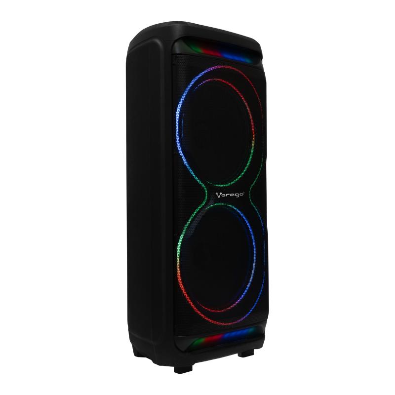 Vorago KSP-800 altavoz portátil y para fiesta Altavoz portátil estéreo Negro 180 W