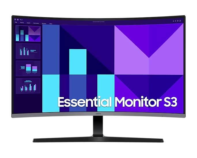 MONITOR CURVO 32 PULGADAS ESSENTIAL S3 S39GD FHD - LS32D390GALXZX