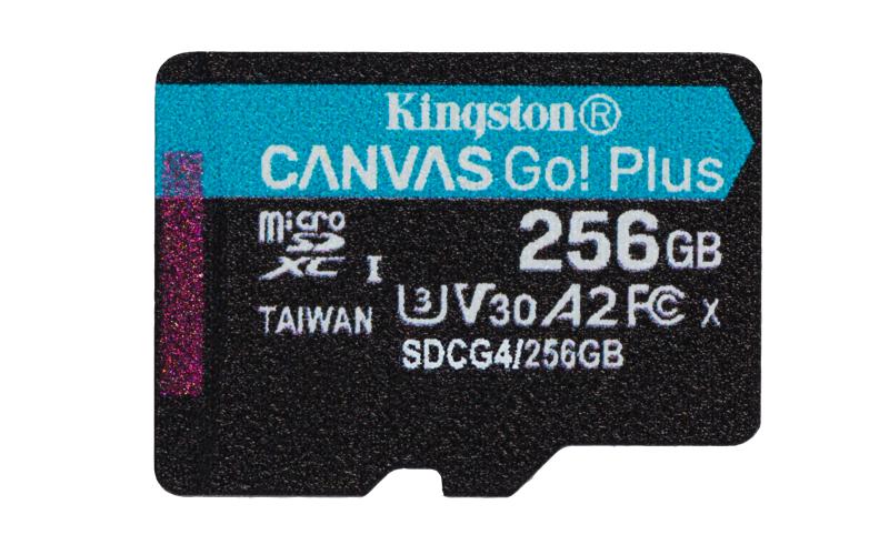 Kingston Technology Canvas Go! Plus 256 GB MicroSD UHS-I Clase 10