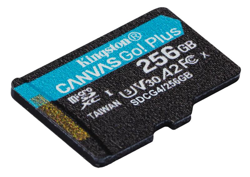 Kingston Technology Canvas Go! Plus 256 GB MicroSD UHS-I Clase 10