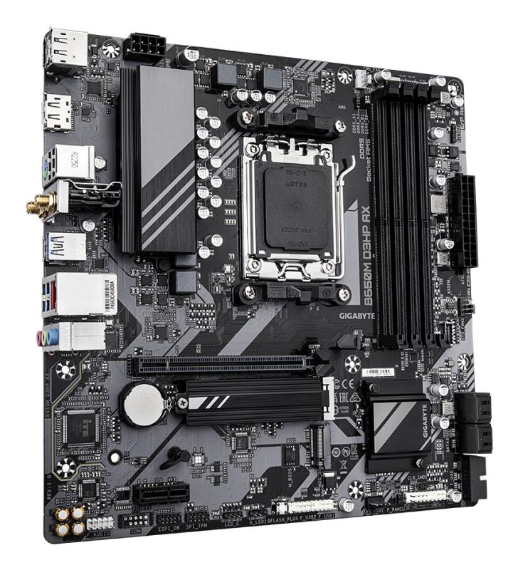 GIGABYTE B650M D3HP AX placa base AMD B650 Enchufe AM5 Micro ATX