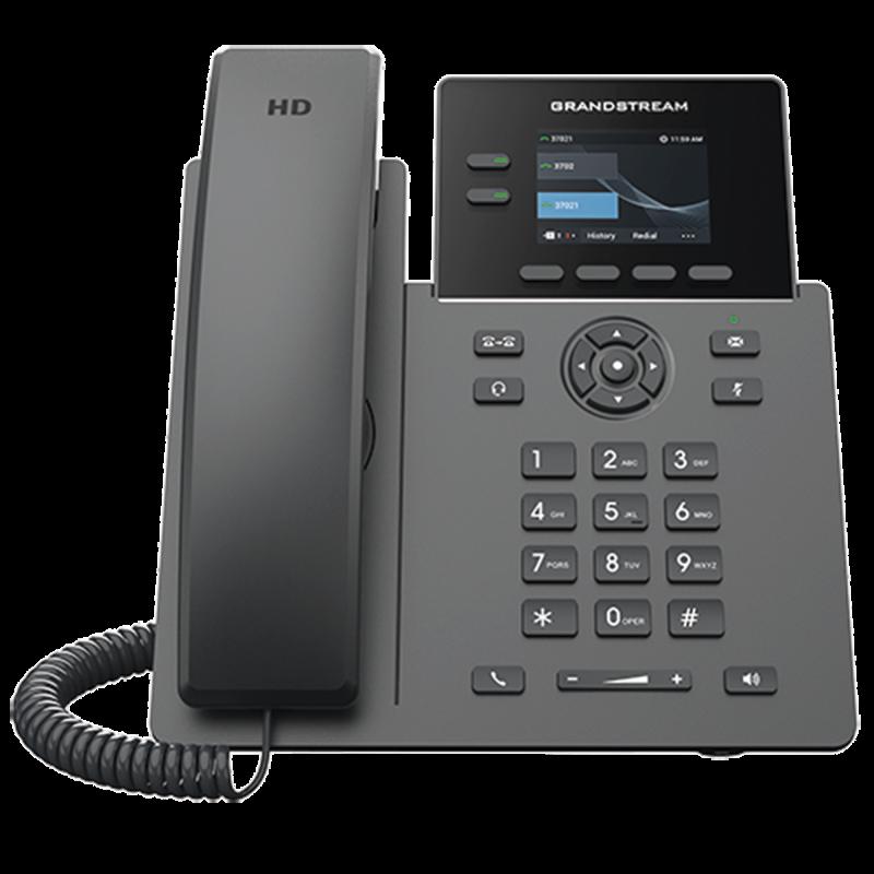 TELÉFONO IP POE GRADO OPERADOR DE 2 LÍNEAS / PANTALLA LCD TFT 2.4 PULGADAS COLOR / 8 BOTONES VIRTU