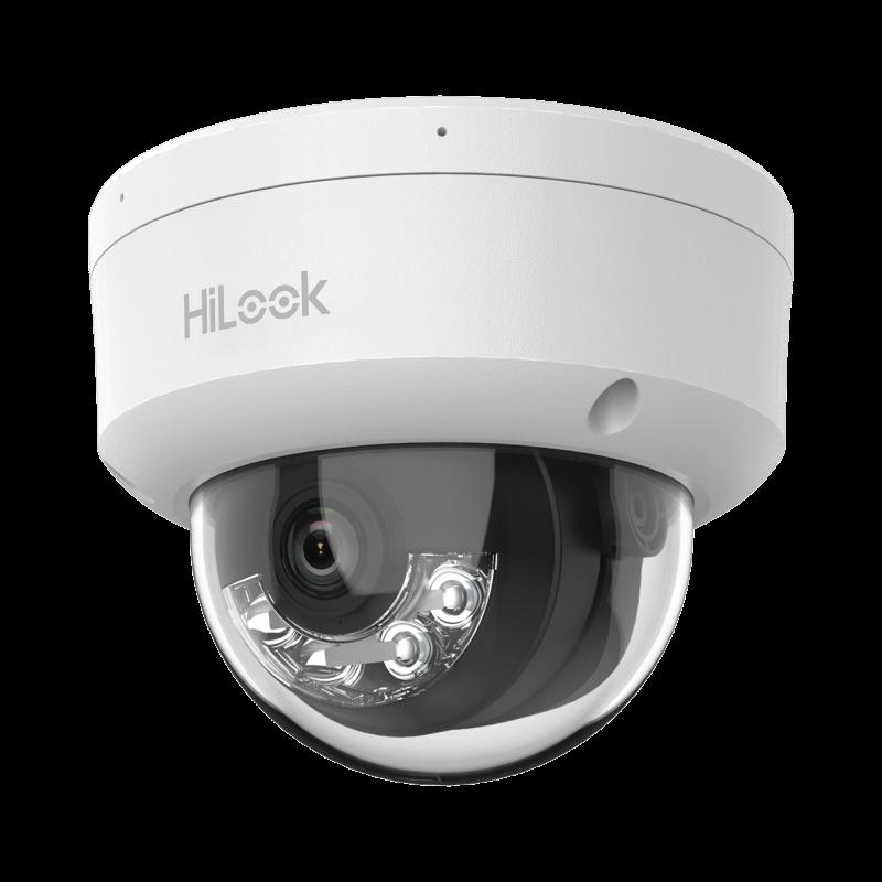 [Dual Light] Domo IP de 2 Megapixel (1080p) / Lente 2.8 mm / 20 mts IR + 15 mts Luz Blanca / Micróf