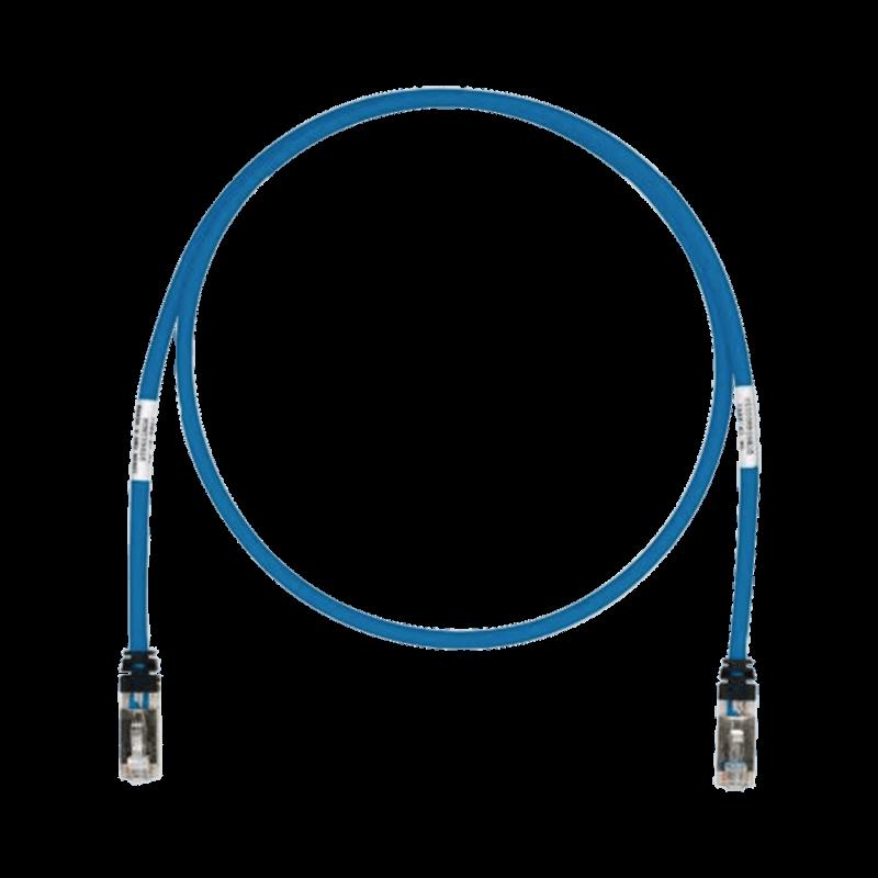 Patch Cord Cat6A, Blindado S/FTP, CM/LS0H, 20 m, Color Azul STP6X20MBU