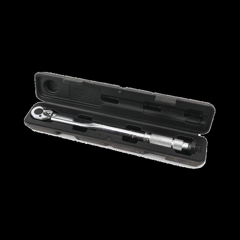 Torquímetro o Llave Dinamométrica Ajustable con Matraca de Trueno 3/8\", 19-110Nm PST-H08-003