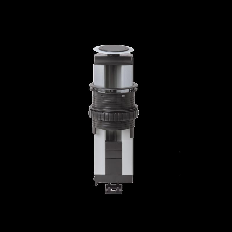 Teleblock Simon K45 para Voz, Datos, Multimedia o Contactos Eléctricos / Capacidad para 4 Módulos 