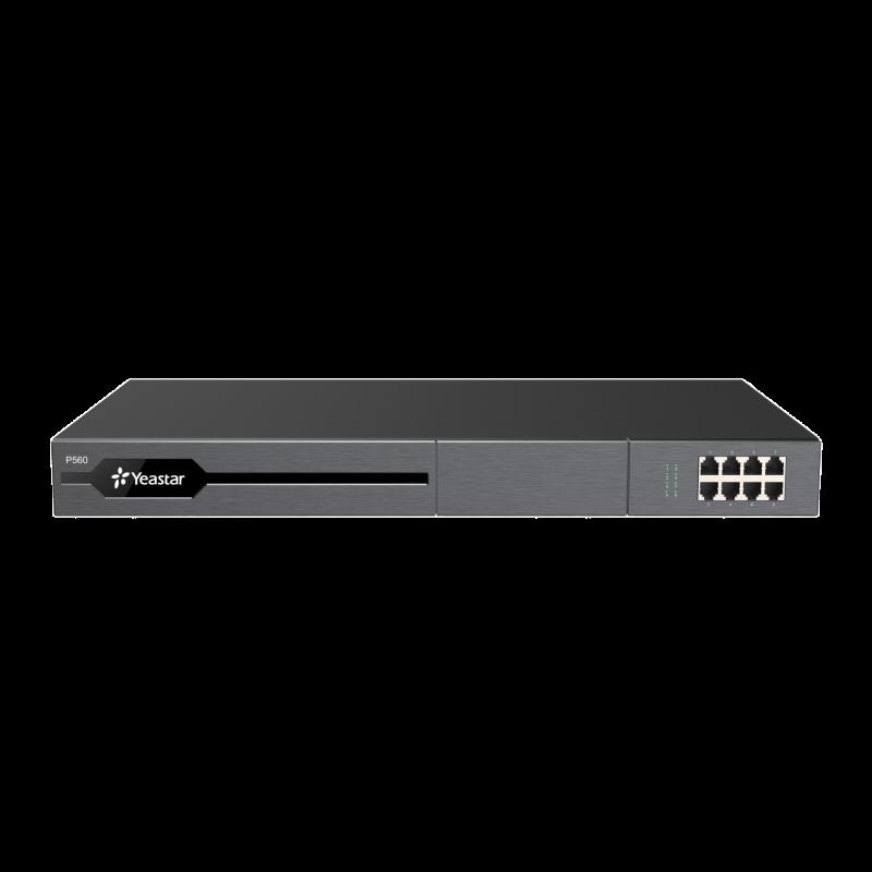Conmutador Enterprise modular yeastar 100 extensiones,30 llamadas simultaneas, Hasta 8 puertos fxo/f