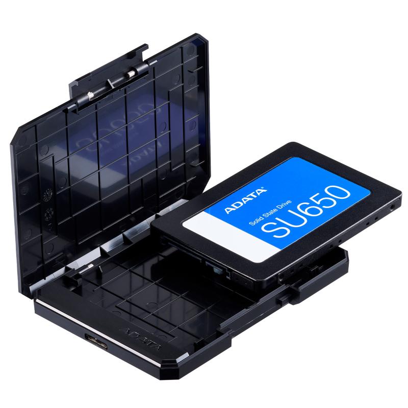 ADATA EC600-BCBK caja para disco duro externo Cubierta de disco duro/SSD Negro 2.5"