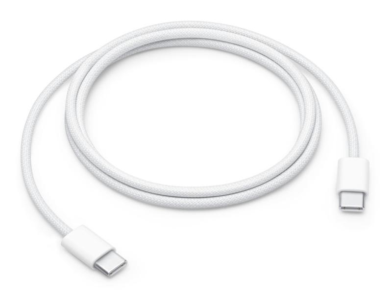 Cable de Carga MW493AM/A Este cable de carga de 1 metro tiene un diseño trenzado y conectores USB-C