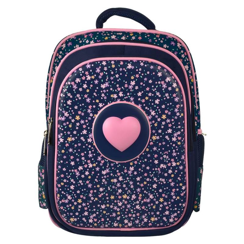 PC-085294 Mochila Escolar Para Niños Múltiples Compartimentos modelo Kiddo Corazon | PERFECT CHOIC