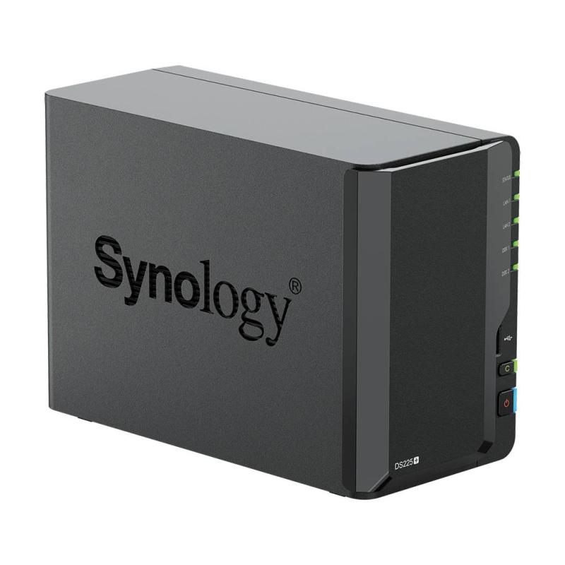 Servidor NAS marca Synology modelo DS225+ 16 Bahias - 