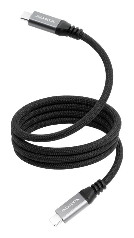 ADATA CACCU3-100W-100AN-BK cable USB USB 3.2 Gen 2 (3.1 Gen 2) 1 m USB C Negro