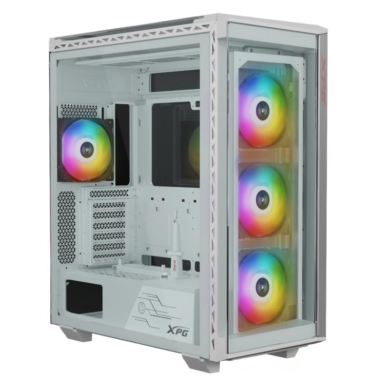 XPG BATTLECRUISER II PST Midi Tower Blanco