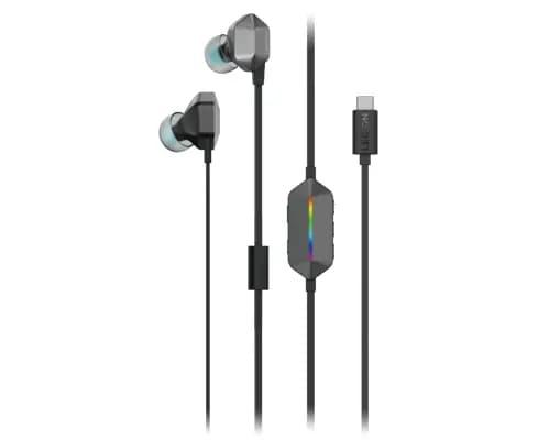 Lenovo Legion E510 Audífonos Alámbrico Intra auditivo Juego USB Tipo C Gris