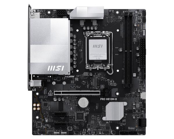 MSI PRO H810M-B placa base Intel H810 LGA 1851 (Socket V1) Micro ATX