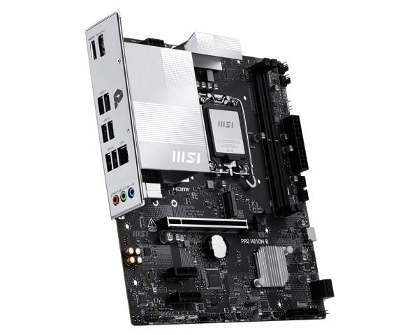 MSI PRO H810M-B placa base Intel H810 LGA 1851 (Socket V1) Micro ATX