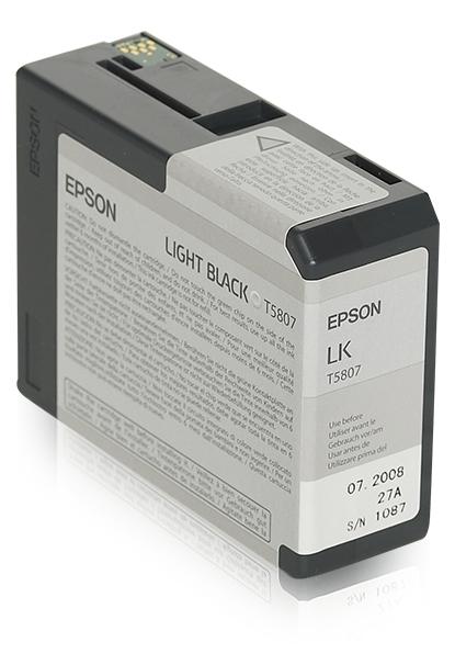 Epson T580700 cartucho de tinta 1 pieza(s) Original Negro claro