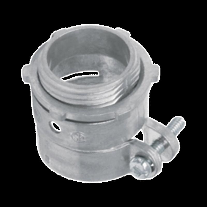 Conector recto para tubo flexible de 1 1/2\" (38 mm) ANC-FXR112