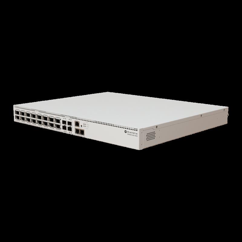Cloud Router Switch 520-4XS-16XQ-RM con 16 puertos 100 Gbps QSFP28 CRS520-4XS-16XQ-RM