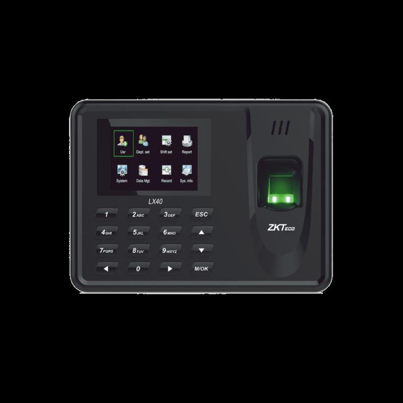 Lector de Huella con Teclado para Control de Asistencia, 500 Huellas, Genera Reporte por USB en Exce