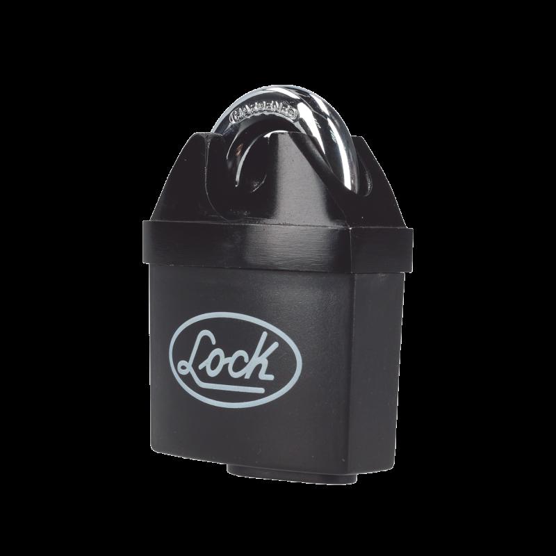 Candado de gancho blindado/ Medida 65 mm/ Nivel de seguridad 10 / Doble Cerrojo / Llave de disco. 20
