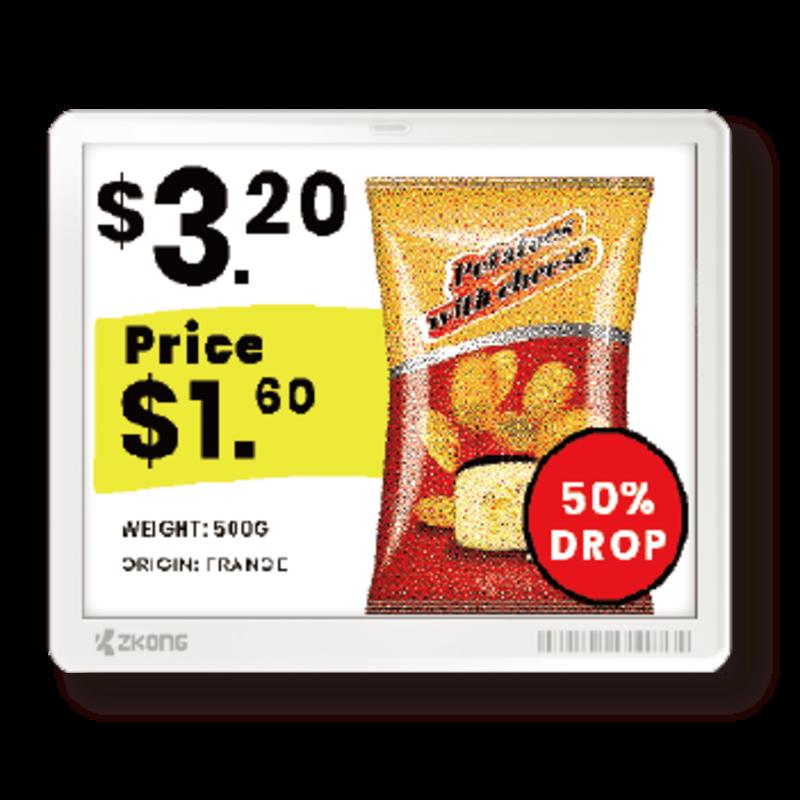 Etiqueta Electrónica ESL 5.8\" EPD Matriz de Puntos / Resolución 648x480 Pixels / 4 Colores (Negro B