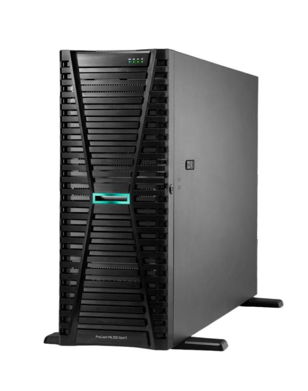 HPE ProLiant ML350 Gen11 4510 2.4GHz 12c 1P 2x32GB-RAM  con dos discos de 960GB SSD - 