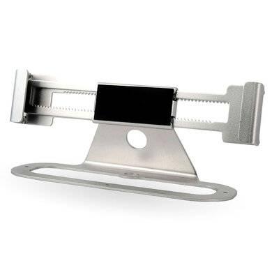 SOPORTE AJUSTABLE ANTIRROBO PARA LAPTOP /CANDADO CON LLAVE PARA ANCLAJE A MESA - 406306, BROBOTIX