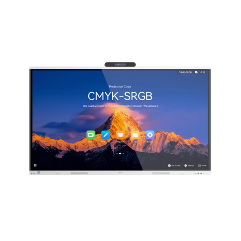 Pantalla Interactiva IdeaHub S3 para Colaboración Inteligente / 75” / Doble Cámara 4K / Harmony OS /