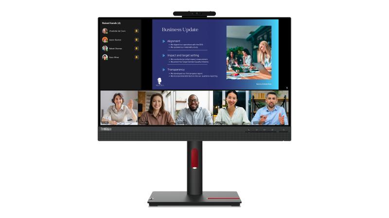 Monitor Lenovo ThinkVision T24v-30 - Pantalla IPS FHD de 23, 8 Pulgadas(1920 x 1080), 1xHDMI1.4, 1x 