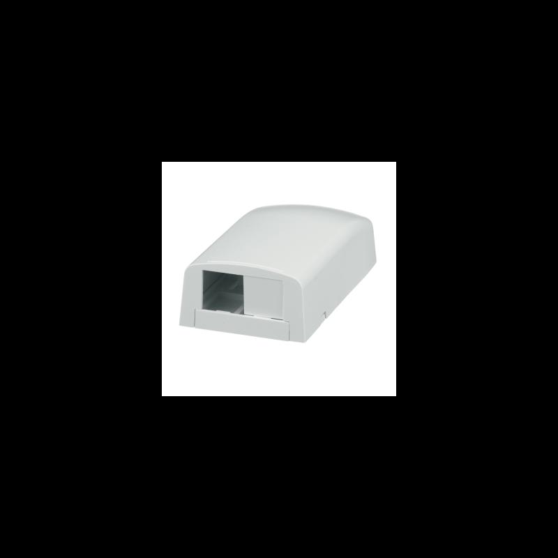 Caja de Montaje en Superficie, Para 2 Módulos Mini-Com, Color Blanco CBX2WH-AY
