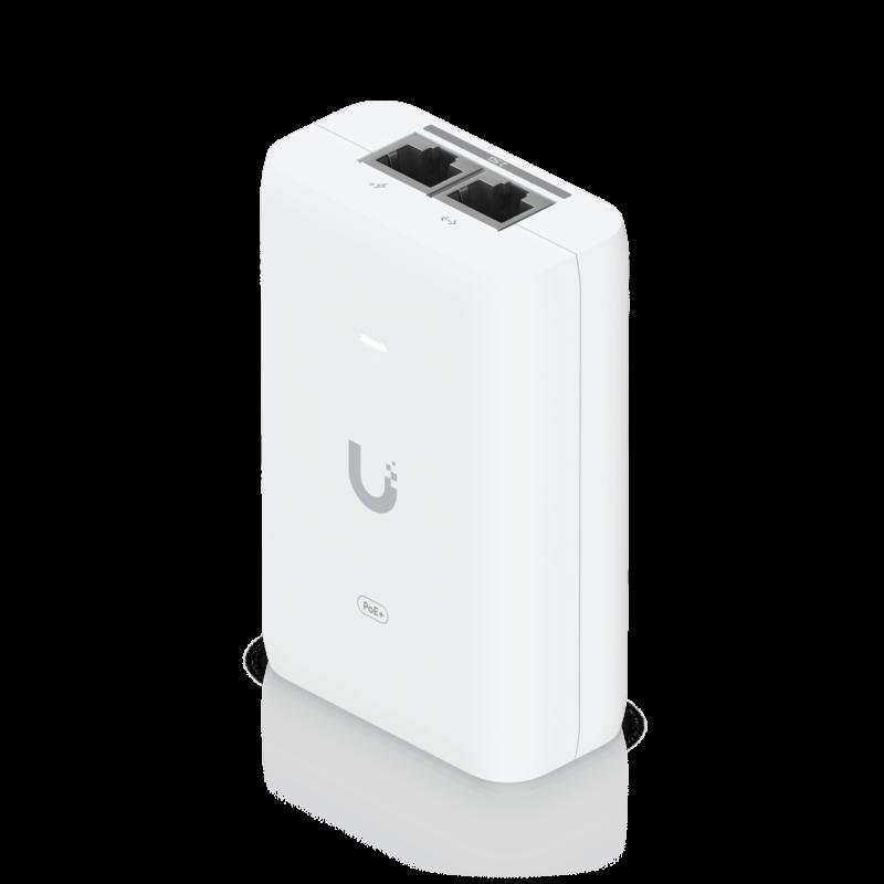 Adaptador PoE+ 2.5G / hasta 30 W / 48V 0.65A / (2) Puertos RJ45 MultiGigabit 2.5G / Salida PoE+ / LE