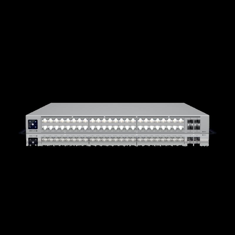 UniFi Switch USW-Pro-XG-48-PoE / Capa 3 / 48 puertos PoE+++ (32 × 10 GbE, 16 × 2,5 GbE) + 4 puertos 