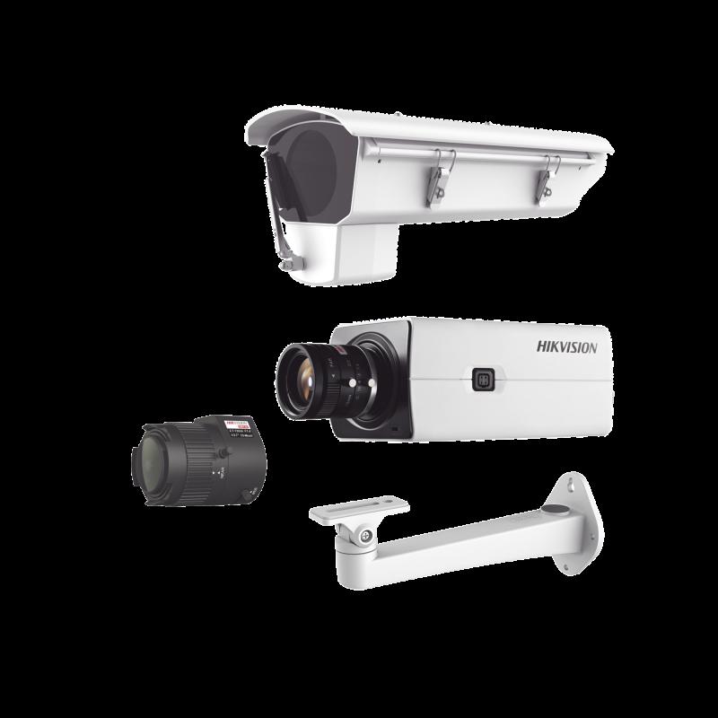 Kit de Cámara IP con Gabinete para Cuartos Frios con Ventilador, Calefacción y Parabrisas Incluye Le