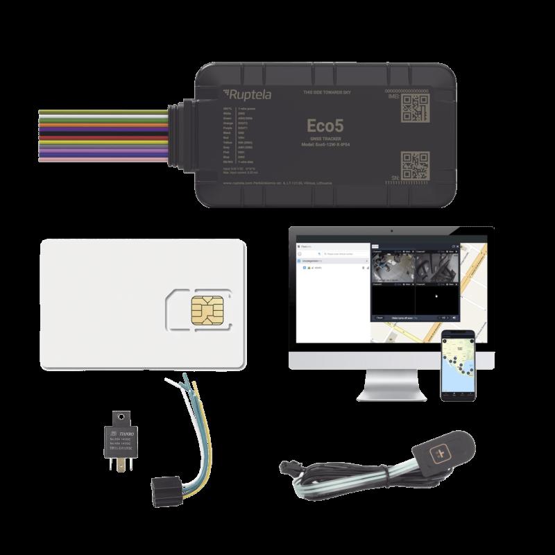 KIT Dispositivo de Rastreo Vehicular / Conectividad LTE Cat1 y LTE-M / BLE 5.0 / GNSS U-blox / Carca