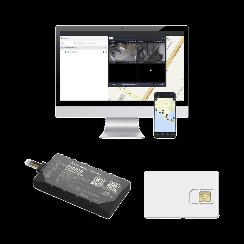 Kit Rastreador Vehicular 4G LTE CAT 1 y 2G/ Anualidad de SIM600MB1Y / Anualidad de EPCOMGPSCODE FMC9