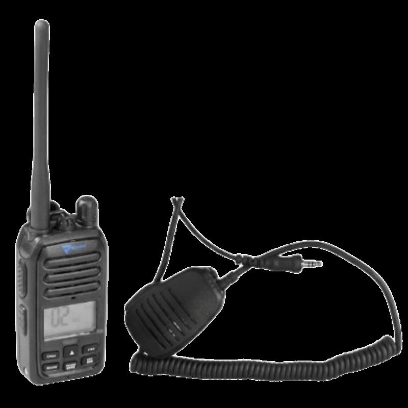 Radio Portátil Marino TXM52 / Sumergible IP67 / Luz Activada por Agua / NRC Reducción de Ruido / Dua