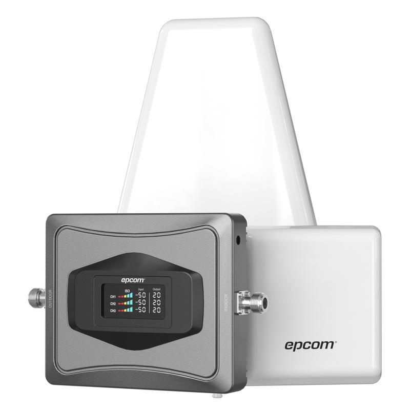 Kit Amplificador de Señal Celular 4G / Mejora las llamadas convencionales y VoLTE / Soporta los dato